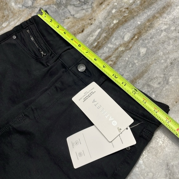 NWT Athleta Flex Ultra Skinny Jean in Black size 10 style 631647 - Picture 9 of 12